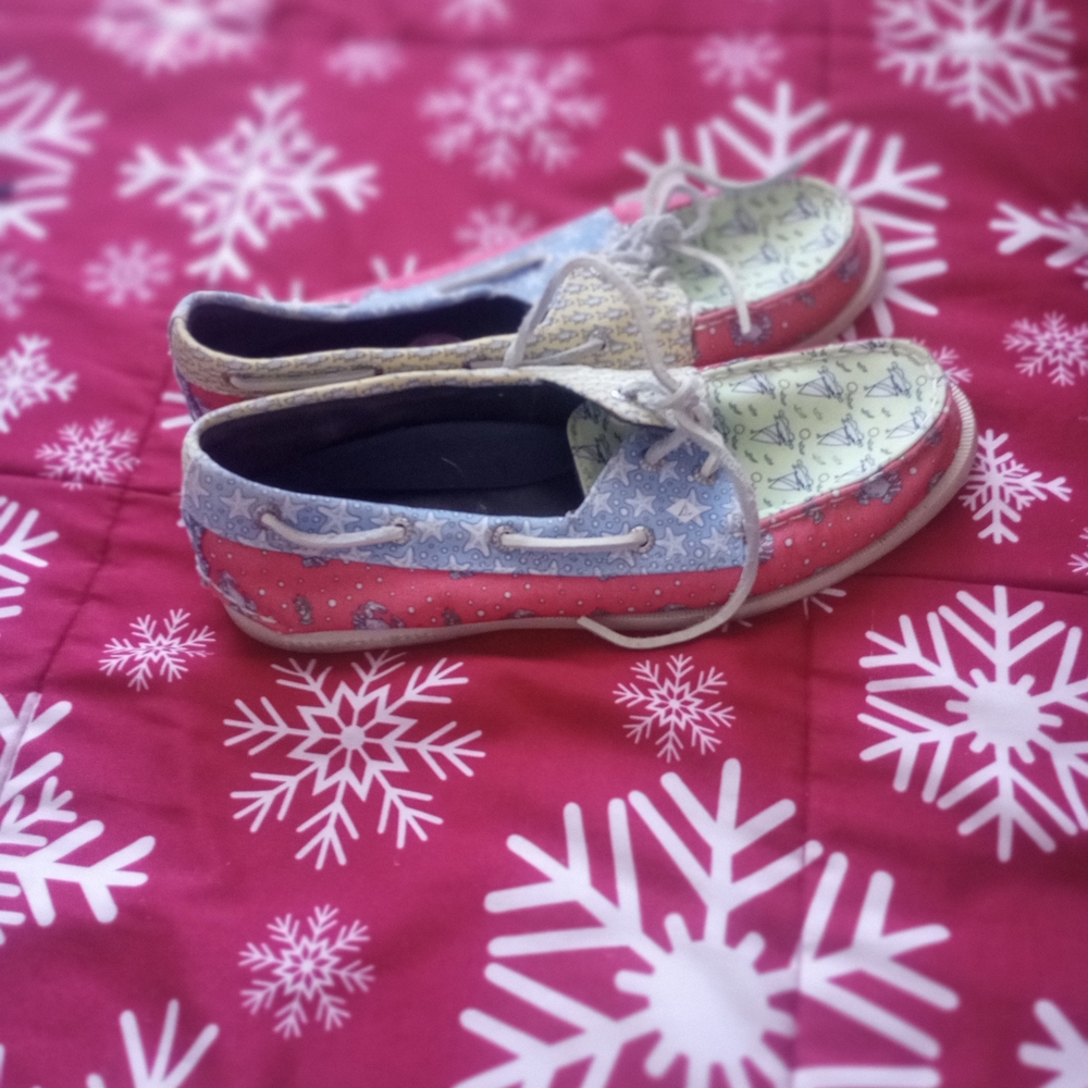 Sperry Multicolor Patchwork Athletic Shoes - image 2